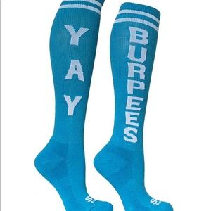 YAY BURPEES SOCKS 🧦✨💪🏽 NWT